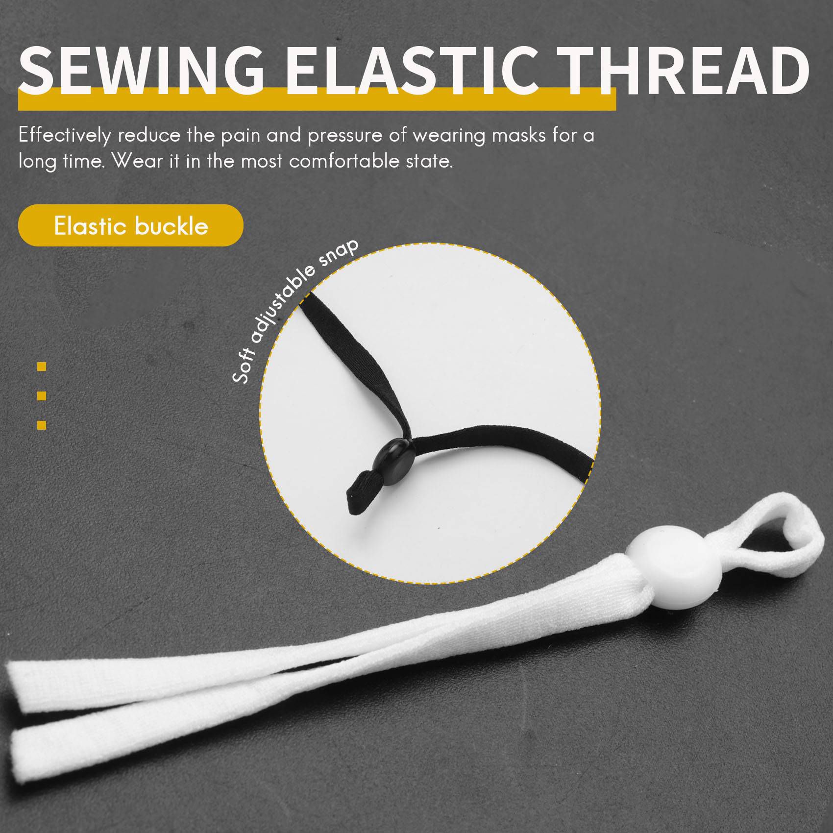 A27F-2000 Pezzi di Elastico pe - Mask Lanyard Adjustable recensione e prezzo