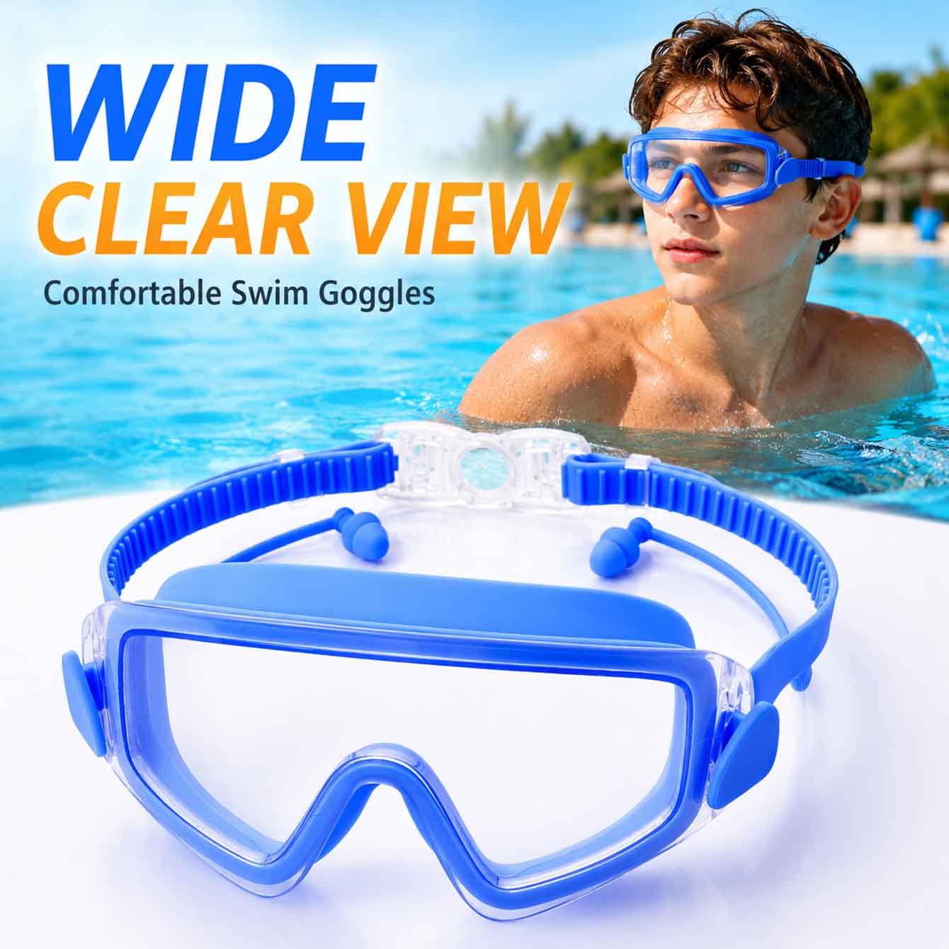 1 paio di occhialini da nuoto  - Anti Pollution Mask recensione e prezzo