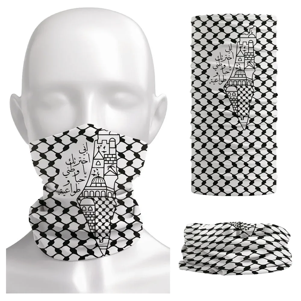 Bandana con Calligrafia Araba, - Neck Gaiter Face Cover recensione e prezzo